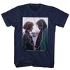 The Breakfast Club Film Illinois Umriss Clair & John Vielleicht Anstarren Herren T-Shirt Unisex T-Shirt
