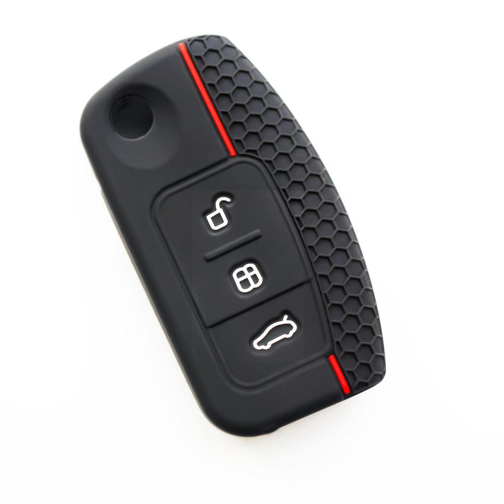 Ford Fiesta Focus 2 C-Max Car Key Silicone Protective Cover