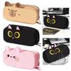 Animal Pencil Bag Large Capacity Canvas Pencil Case Multi Compartment Travel Pen Organiser For Student Adult Artists