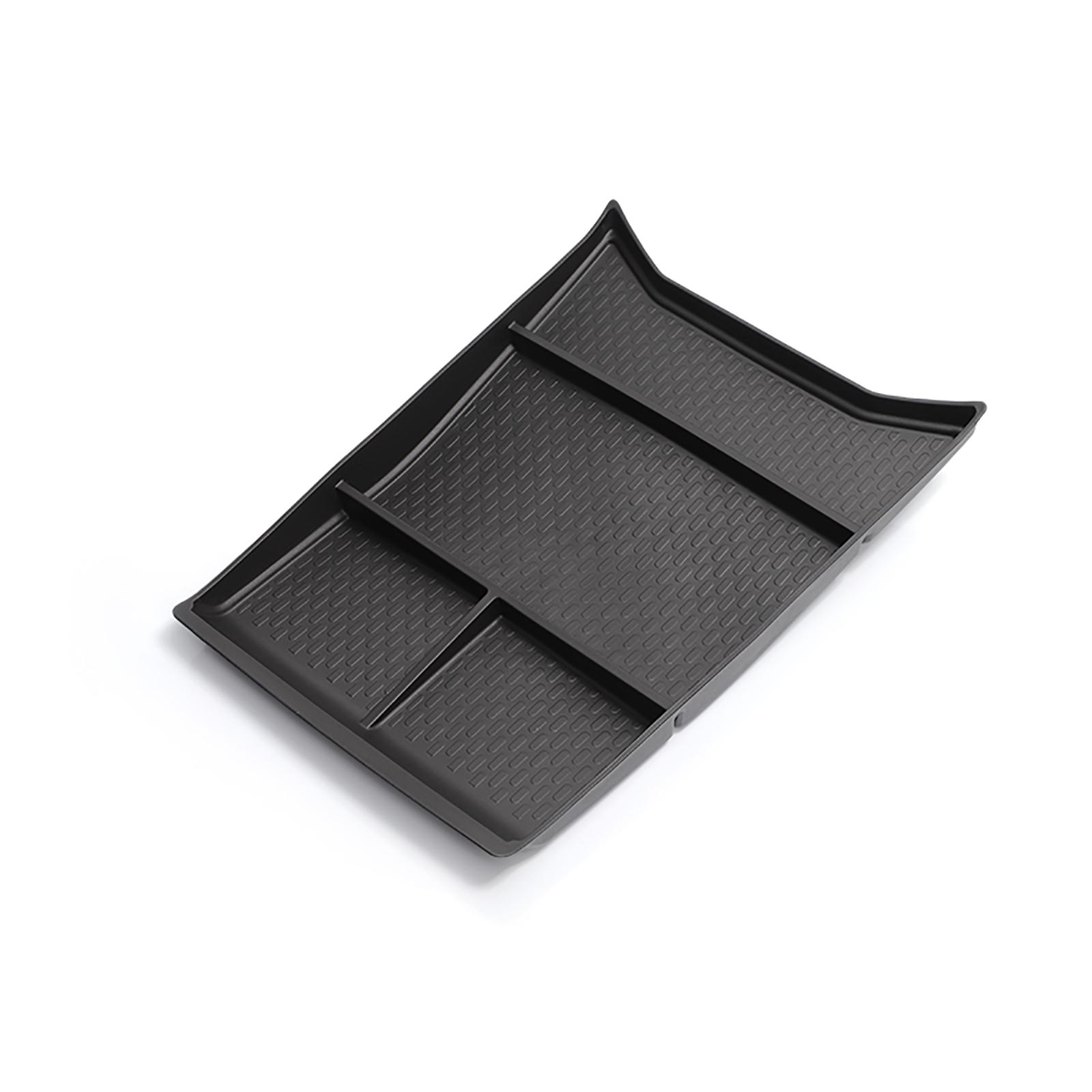 

для Chery Tiggo 9 2025 2025 Нижний ящик для хранения на центральной консоли Автомобильный поднос TPE Органайзеры Аксессуары Наведение порядка Черный