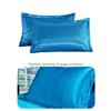 1Pc Bedding Breathable Pillow Cover Comfortable Polyester Fiber Washable Pillowcase Cool Ice Silk Household Summer