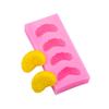 Silicone Mold for DIY Fruit Cake Decoration: Strawberry, Blueberry, Raspberry, Orange.