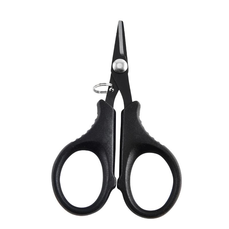 Professional Multi-functional Titanium-Plated Fishing Scissors with Stainless Steel for Line and Lure Cutting
