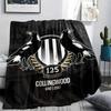 Crow Logo Team Print Flannel Blanket,High quality Comfortable for All Seasons,Home Decor,Warmth and Comfort,Perfect for Christmas Gifts
