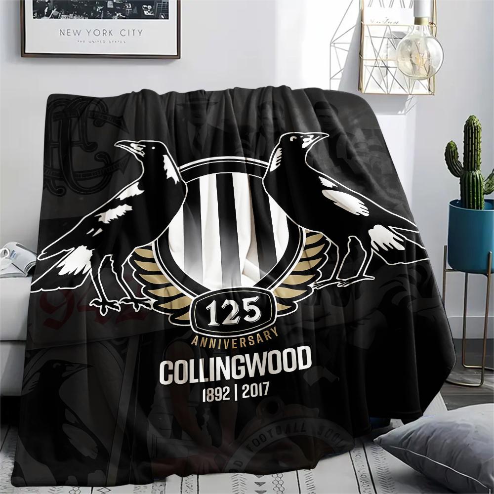 Crow Logo Team Print Flannel Blanket,High quality Comfortable for All Seasons,Home Decor,Warmth and Comfort,Perfect for Christmas Gifts