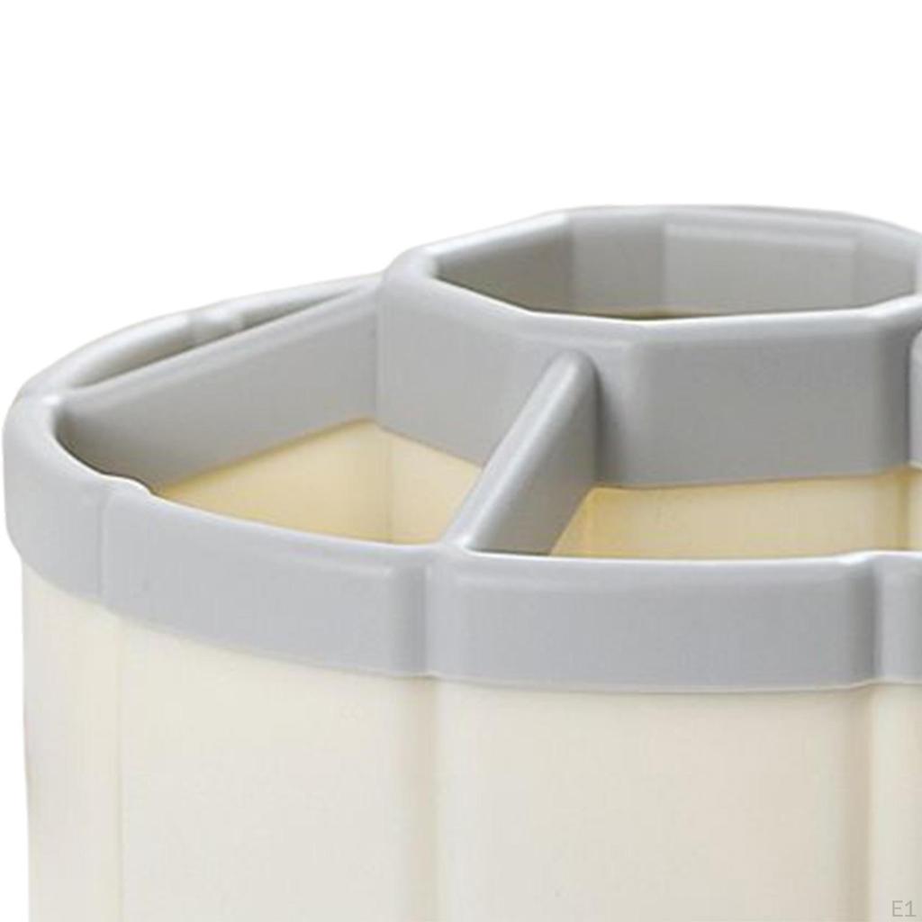 Degree Rotatable Pencil Cup Desk Pen Holder Boys Girls Large Capacity Desktop Stationery
