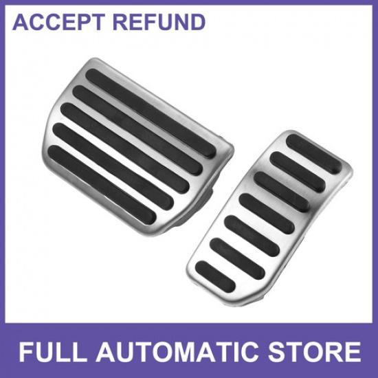 Brake Pedal Pad Gas Accelerator Pedal Cover TWO  for Volvo XC60 2010-2017