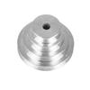 1pcs Pagoda Pulley Wheel Aluminum Transmission Wheel For Benchtop Drill Press Z4116 Size 14mm 18mm 21mm For V-shaped Pulley