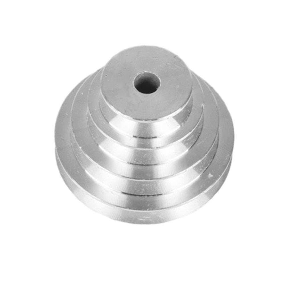 1pcs Pagoda Pulley Wheel Aluminum Transmission Wheel For Benchtop Drill Press Z4116 Size 14mm 18mm 21mm For V-shaped Pulley