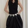 Gothic Waist Belt Stylish Seashells Heart Waist Chain Belt Elaborate Chain Belly Chain for Dress Cowboy Belt Waist Chain