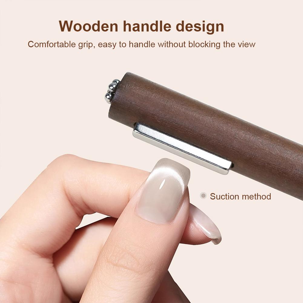 Cat Eye Nagelmagnete Nagelmagnet-Set Tragbarer Cat Eye Gel Nagellack Magnet Multifunktionale Y-förmige Nagelmagnete für Nagelkunst