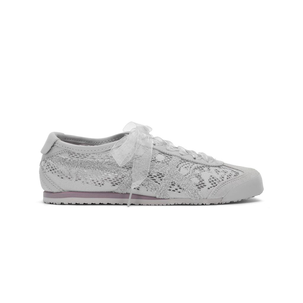 ONITSUKA TIGER Mexico 66 Fabric Trendy Versatile Non-Slip Casual Shoes Unisex Sneaker Light-Gray 1183C563-020