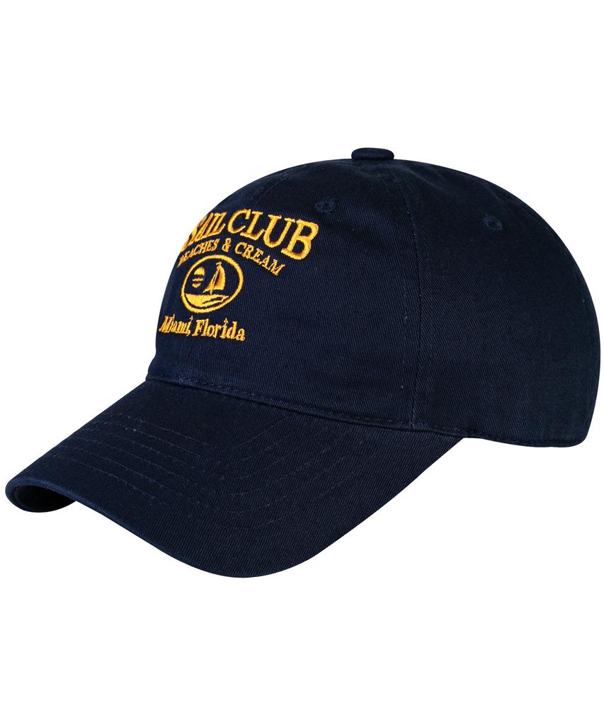 Casquette de baseball Bichiseuaenkeulim Sail Club-Bleu marine
