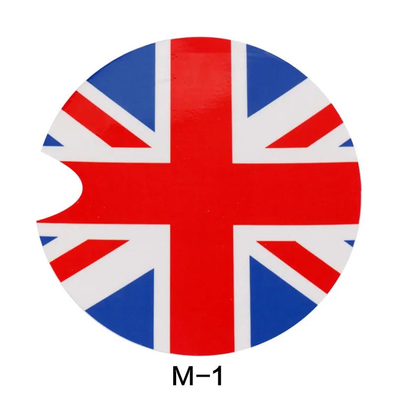 Gas Fuel Tank Cap Vinyl Cover Sticker Decals Decoration For Mini Cooper S One F55 F56 R55 R56 R60 R61 Car Styling Accessories