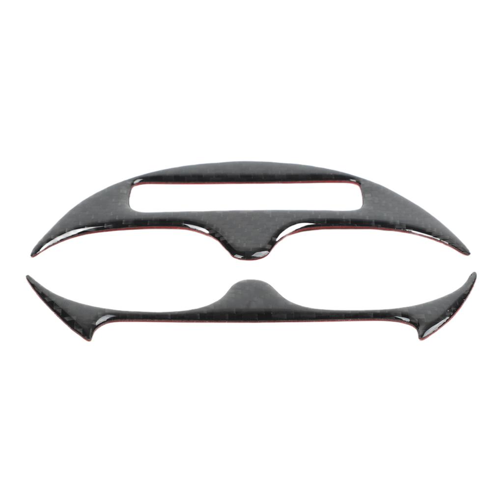 For Fiat 500 2016-2025 For Abarth 595/ 695 2016-2025 Center Water Cup Holder Trim Cover Frame Sticker