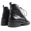 Great SAINT LAURENT PARIS short boots Lace-up Leather black Women 35.5 354530 Used