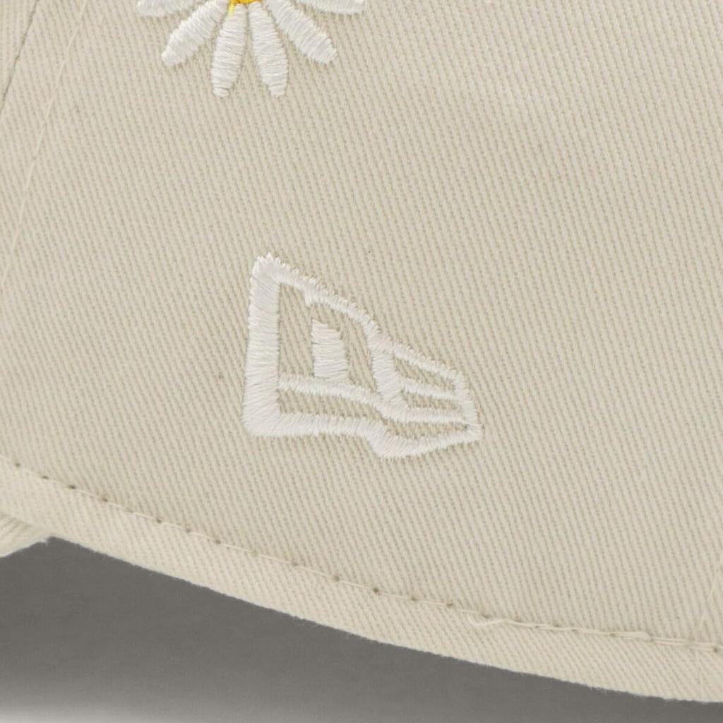 New Era Casual Classic Cap FREE Flower ONSPOTZ Summer Sun UV Cool Various Styles (14699717, NER36C6562), Ivory/White, Embroidery, Exclusive,