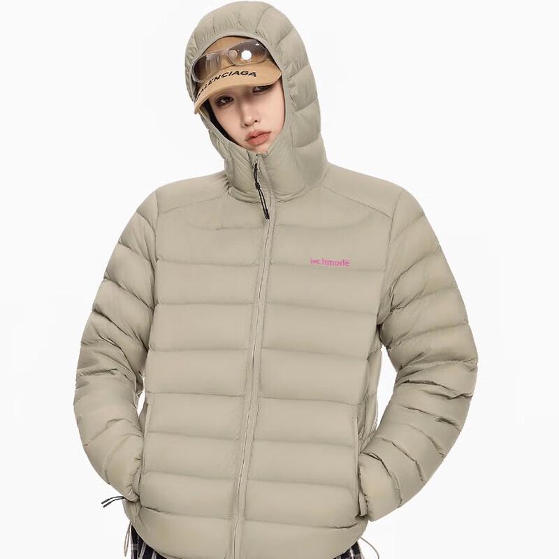 ICH MODE Women s Hooded Lightweight Down Jacket S