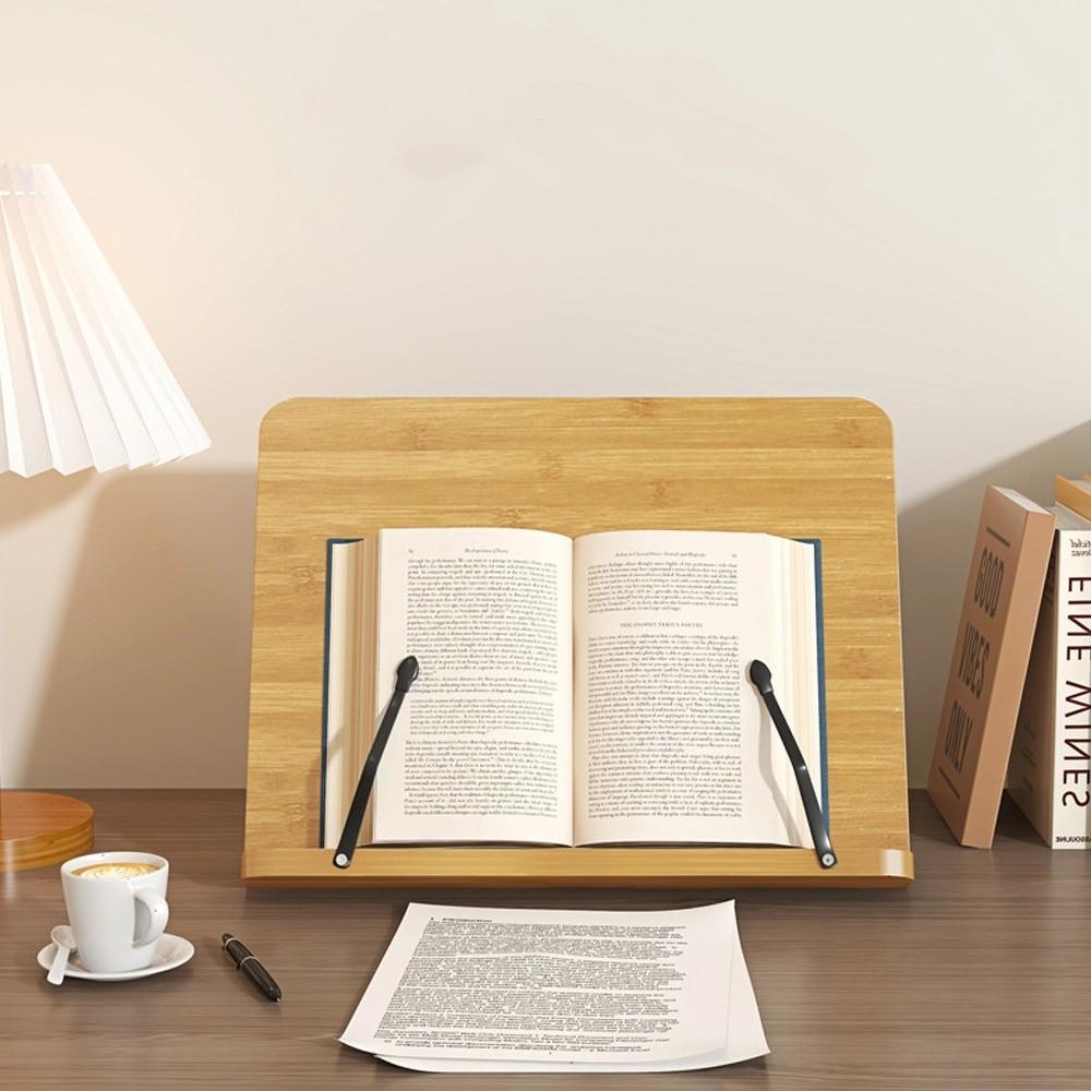 Wooden Reading Holder Tilt Angles Post Stand High Quality Book Stand