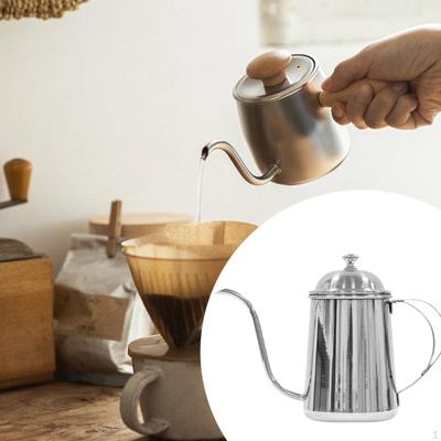 Coffee Drip Kettle Jug Tea Pot Sturdy Housewarming Gifts Pouring Manual