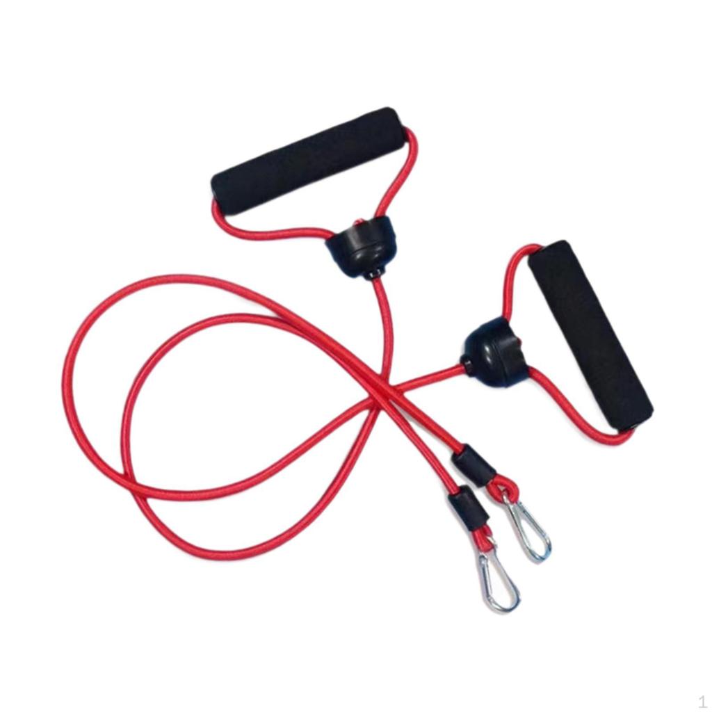1 Pair Fitness Pull Ropes, Resistance Bands for Steps
