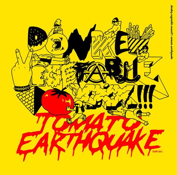 

CD DONKEY VEGETABLE VOXXX!!! - TOMATO EARTHQUAKE NIW051 Niw! Records 2010 Japan ObiRock Used