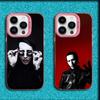 Singer M-Marilyn Manson Phone Case For iPhone 16,15,14,13,12,11,Mini,Pro,MAX Pink Matte Silicone Cover