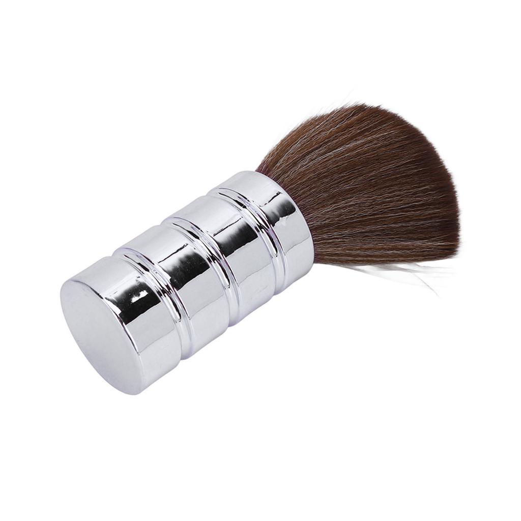 Barber Neck Duster Brush Soft Gentle Electroplating Process Professional Neck Cleaning Brush