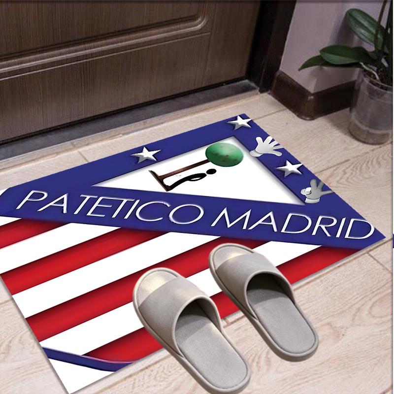 Football Club Pattern Rug, Indoor/Outdoor Mat, for Picnic, Gameroom, Bedroom, Office, Living Room, Home Decor Carpet, Birthday Gift