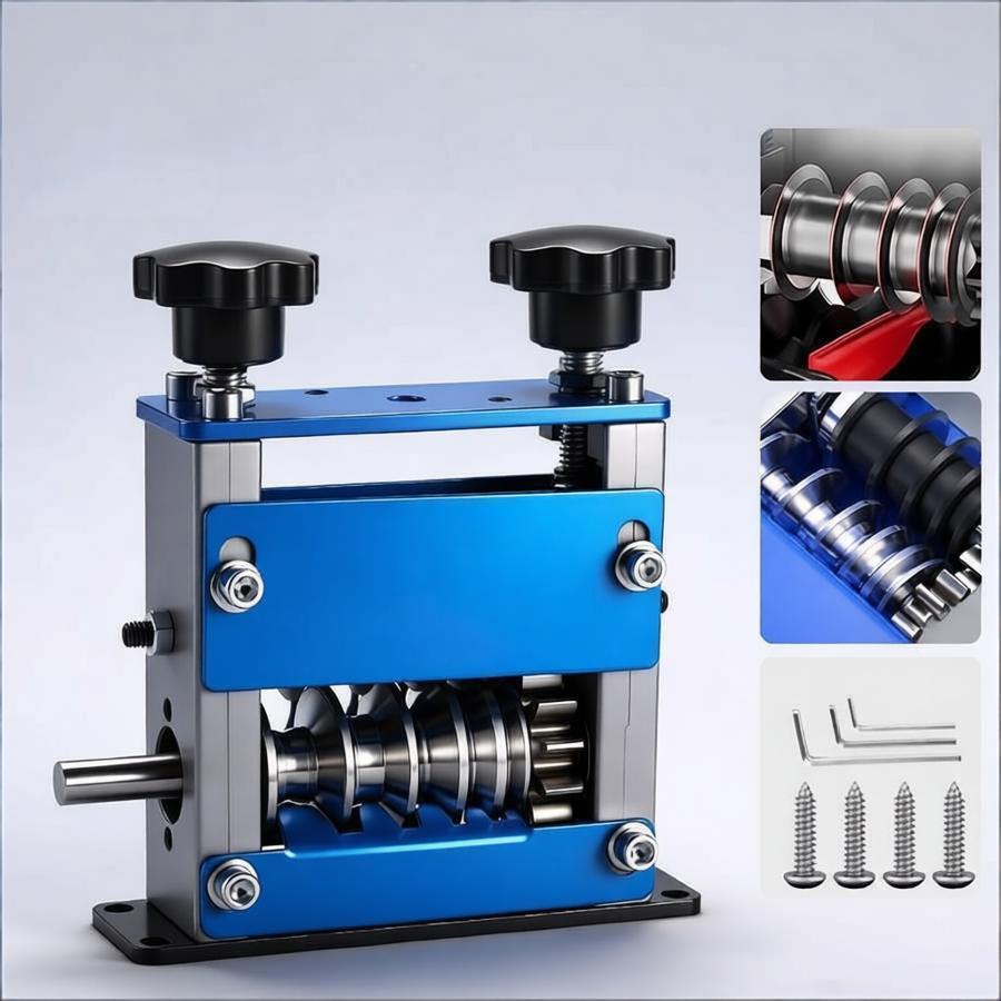 Manual Dual-drive Wire Stripper, Suitable For Precise Cutting And Stripping Of 1-17mm Scrap Wire And Copper Wire Cables