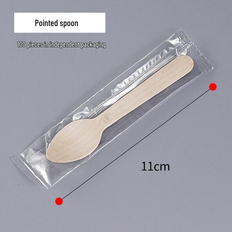 

Eco-Friendly Disposable Wooden Cutlery Set
