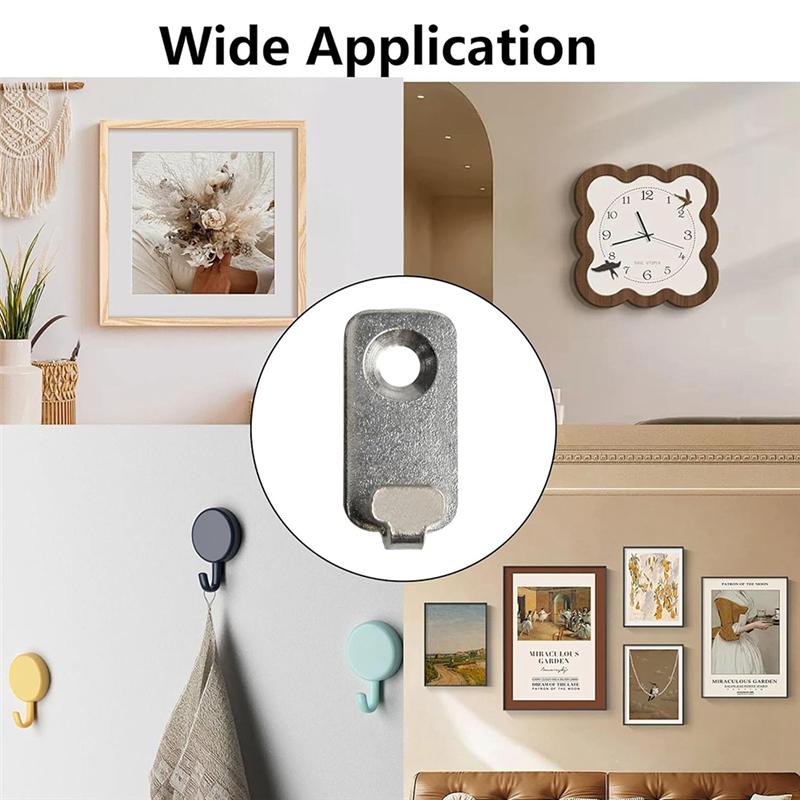 Good-12PCS Wall Mount Hooks, Stainless Steel Hook, Heavy Duty Single Hole Hanger, Mini Hook