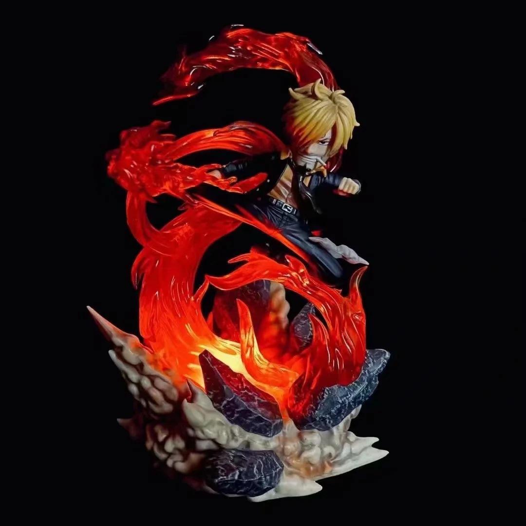 

ONE PIECE GK Little Prince, Demon Wind Foot, Sanji, Glowing Edition, Battle Scene, Model Boxed Figure