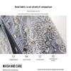 2025 Spring/Summer Women's Distressed Denim Vest with Heavy Beaded Floral Design