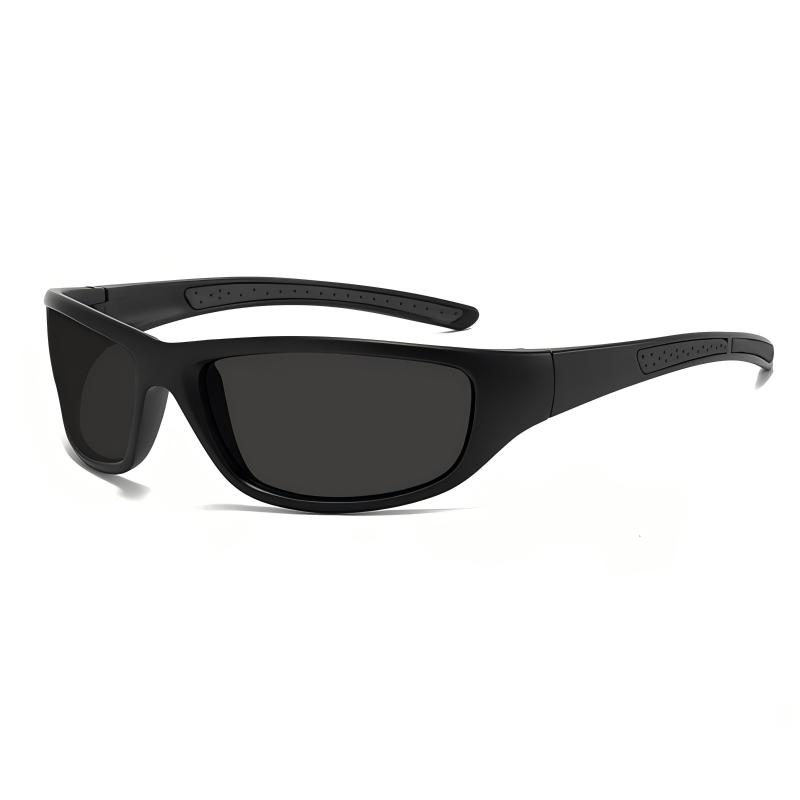 Wholesale Custom Polarized Sunglasses Men Women Outdoor Cycling Driving Fashion Anti Glare Sunglasses PC&black