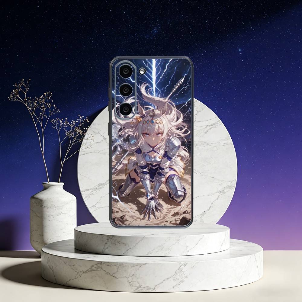 O-Oguri Cap Tamamo Phone Case For Samsung Galaxy A73,A72,A71,A70,A53,A52,A51,Others Soft Black Cover