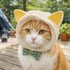 Anti Scratch Pet Breathable Hood Adjustable Drawstring Anti Stuffiness Anti Licking Cover Comfortable Cats Head Cover