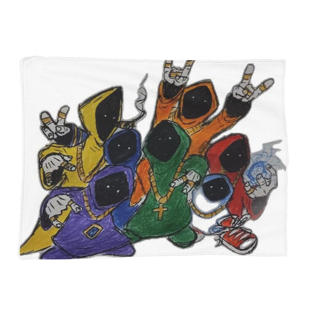 Shadow Wizard Money Gang We Love Casting Spells Blankets Soft Warm Flannel Throw Blanket Bedding for Bedroom Travel Home Couch