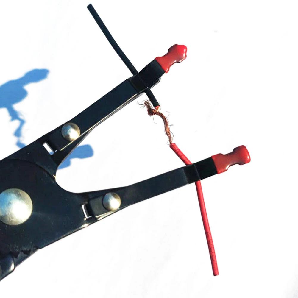 Universal Car Vehicle Soldering Repair Tool Garage Tools Wire Welding Clamp Aid Pliers Hold 2 Wires Innovative Car