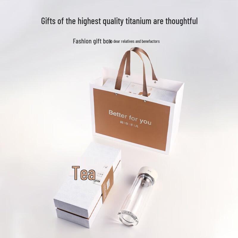 Fuguang FU+ ZHEN Series Double-Layer Borosilicate Glass Tea Cup