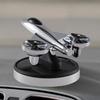 Car Diffuser Perfume Automatic Dashboard Rotating Solar Perfume Oil Diffuser Airplane Shape Design Car Odor Eliminator Air