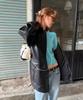 108POUND Quilted Liner Leather Jacket_Black