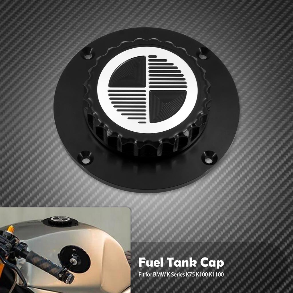Motorcycle Oil Fuel Tank Cap For BMW K Series K75 K100 K1100 K1100RS K75RT K75C K100RS K1100LT CNC Petrol Gas Tank Cover