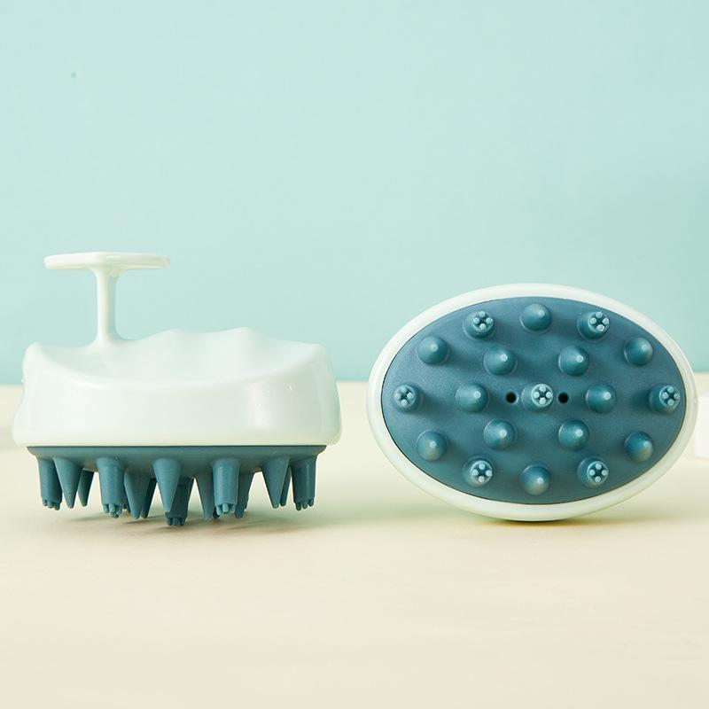 Shampoo Brush Head Scalp Massage Comb With Handle Hair Washing Comb Body Massage Brush Bath Shower Brush Salon Hairdressing Tool