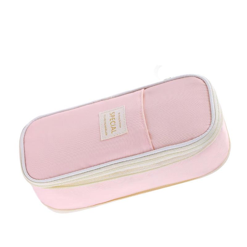 

Large Capacity Pencil Case Stationery School Supplies Pencil Bag Pouch Office Desk Storage Bag Students Kids Pen Case Bags Box