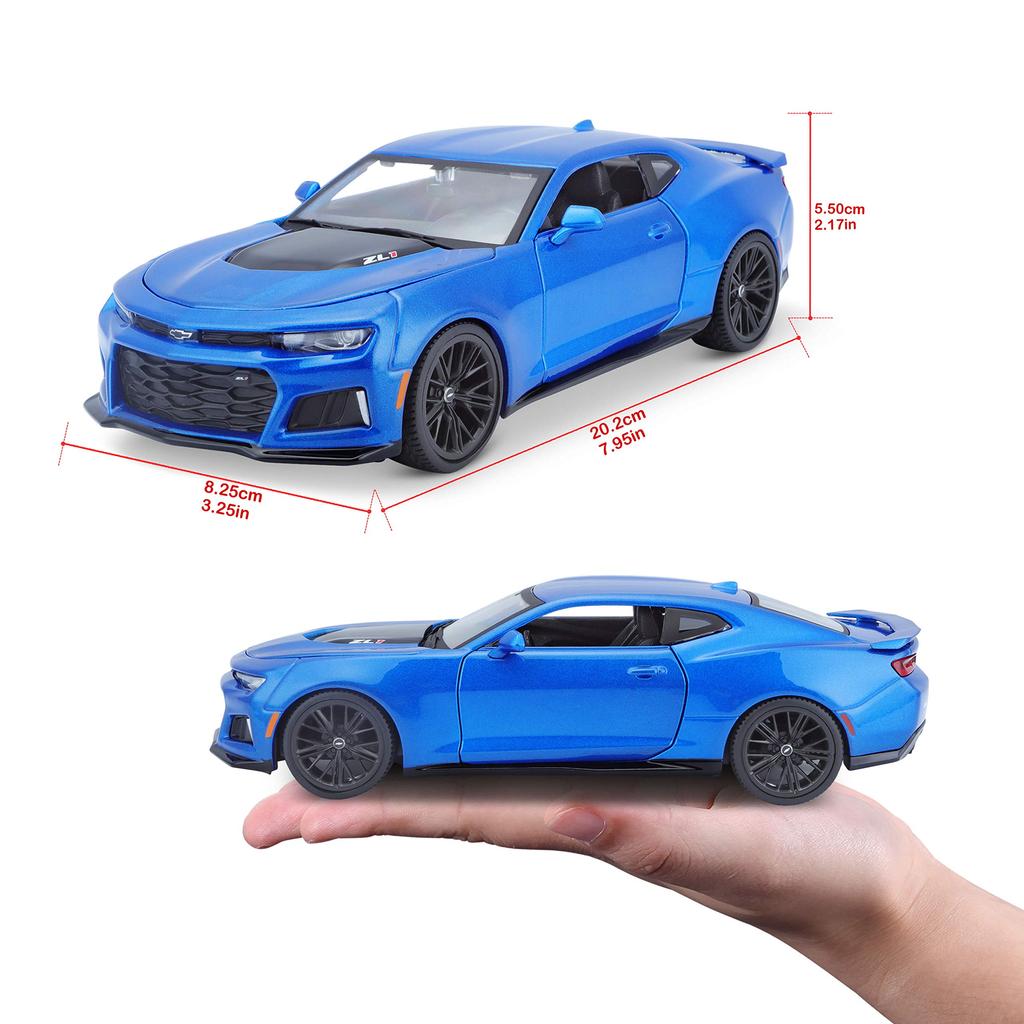Maisto 2017 Chevrolet Camaro ZL1 Maisto 2017 Chevrolet Camaro ZL1 Race Sports Car Diecast Car Diecast Model Mini Car 1/24 124