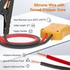 Jumper Cables For Car With Adapter Compatible With DE.Walt 20V Batteries, Silicone Wire 8AWG 2FT Alligator Clips Automotive Jump Starter Jumper