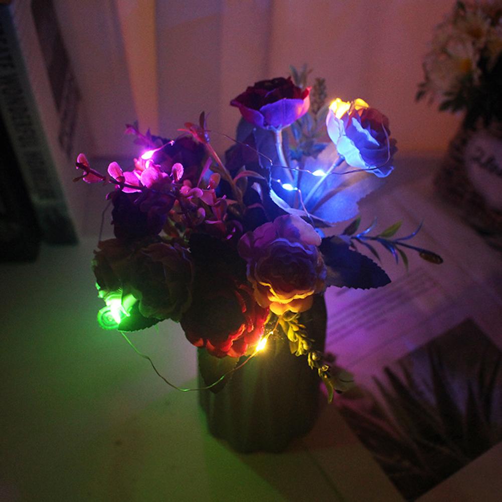 Led String Lights 3 Mode Waterproof Bendable Fairy Lights For Living Room Bedroom Garden Decoration
