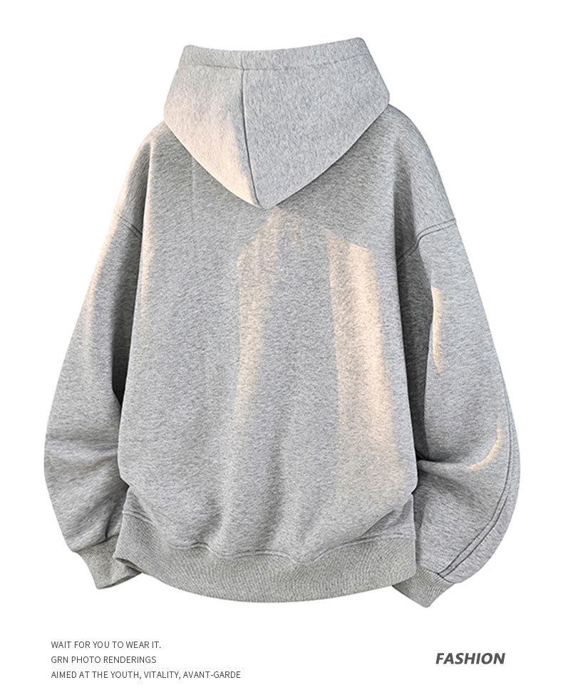 Youxu Unisex Color Block Zipper Cardigan Hoodie - Trendy Autumn/Winter Casual Wear