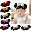 Girl Cute Hairbands Soft Elastic Comfortable Fit Baby Girl Bows Headbands Funy Baby Headwraps Headwear Kids Hair Accessories
